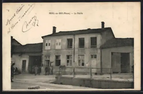 AK Menil-au-Bois, La Mairie