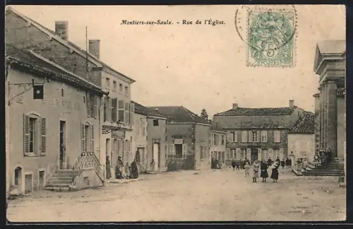 AK Montiers-sur-Saulx, Rue d`Eglise