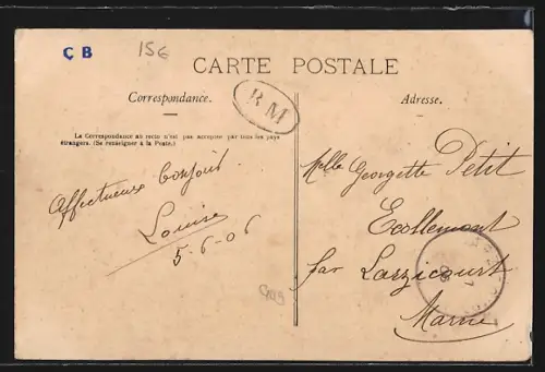 AK Montiers-sur-Saulx, Rue d`Eglise