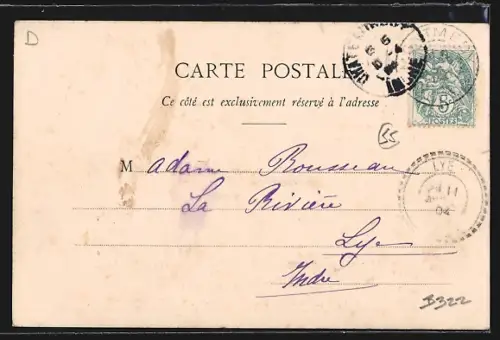 AK Louppy-sur-Loison, Vue des deux Chateaux