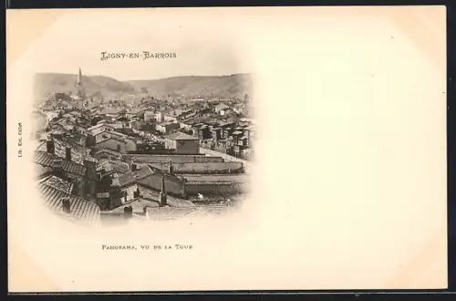 AK Ligny-en-Barrois, Panorama, vu de la Tour