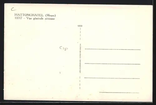AK Hattonchatel /Meuse, Vue generale aérienne