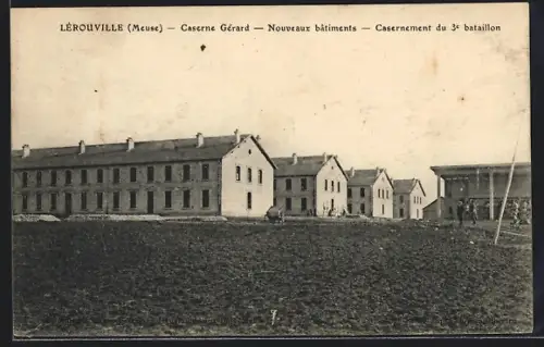 AK Lérouville /Meuse, Caserne Gérard, Nouveaux bâtiments du 3e bataillon