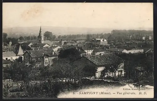 AK Sampigny /Meuse, Vue générale