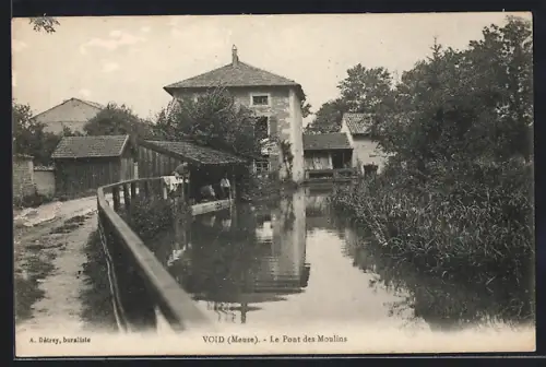 AK Void /Meuse, Le Pont des Moulins
