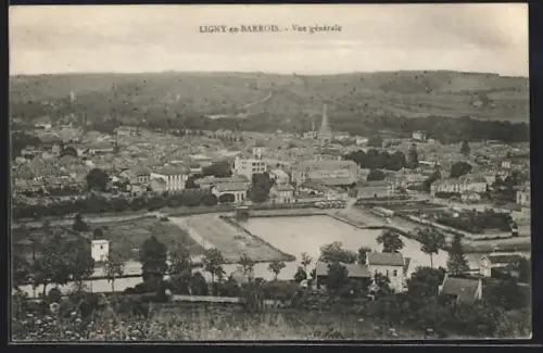 AK Ligny-en-Barrois, Vue générale