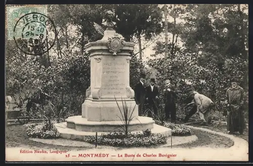 AK Montmédy, Le Buste de Charles Buvignier