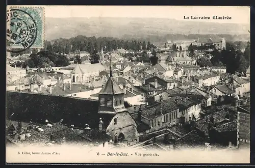 AK Bar-le-Duc, Vue générale