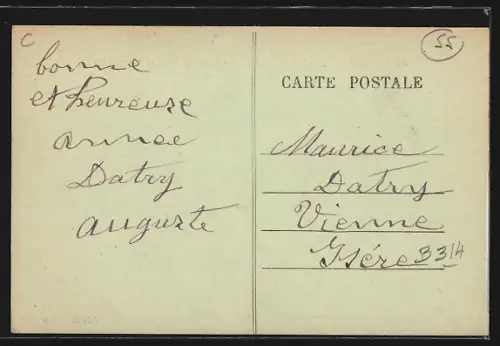 AK Romagne-sous-les-Côtes /Meuse, Une partie du village reconstruit