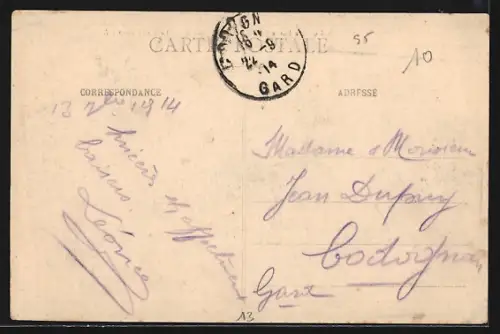 AK Beurey /Meuse, Le Vieux Pont