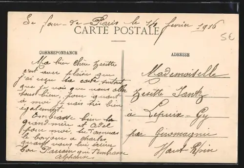 AK La Harazée, Vue de Beau Repaire