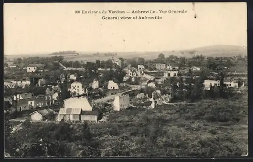 AK Aubréville, Vue Générale