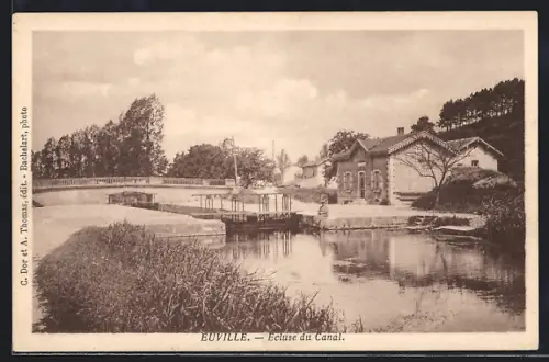 AK Euville, Écluse du Canal