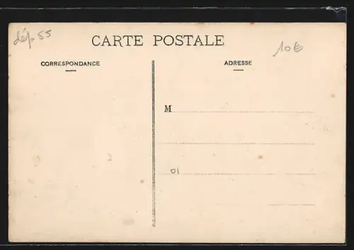 AK Ourches /Meuse, Château-Hôpital et Café Restaurant au bord de l`eau