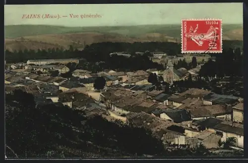 AK Fains /Meuse, Vue générale