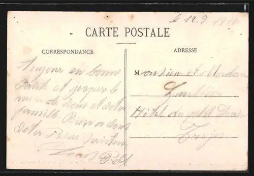 AK Revigny /Meuse, Rue de Vitry, avant le bombardement