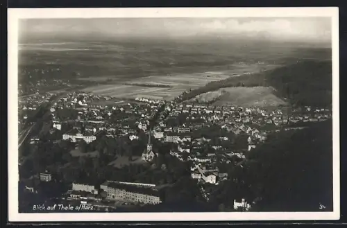 AK Thale a. Harz, Blick auf Stadtpanorama