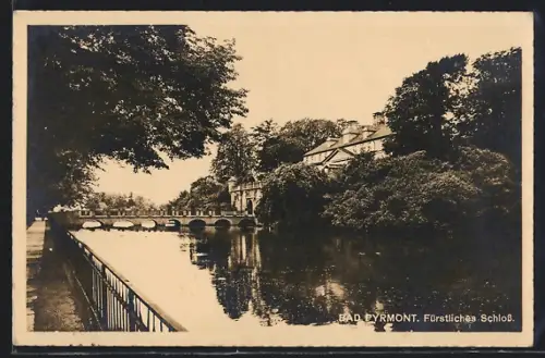 AK Bad Pyrmont, Fürstliches Schloss