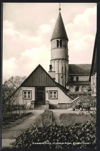AK Gernrode /Harz, Cyriakus-Heim, Kleines Haus