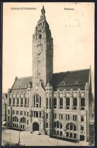 AK Berlin-Charlottenburg, Rathaus