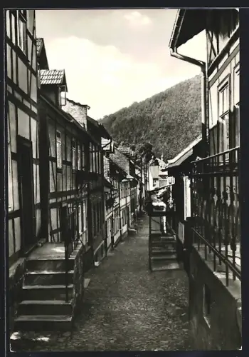 AK Ilfeld /Südharz, Burgstrasse