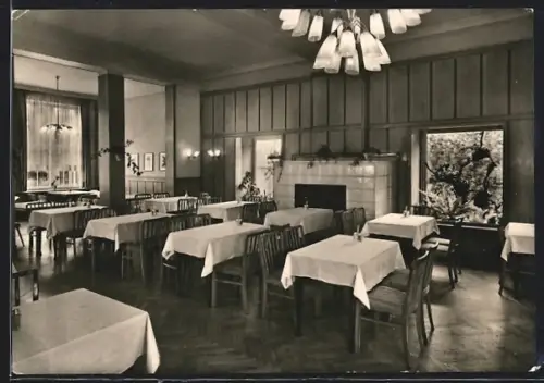 AK Elend /Harz, FDGB-Erholungsheim Waldesruh, Speisesaal