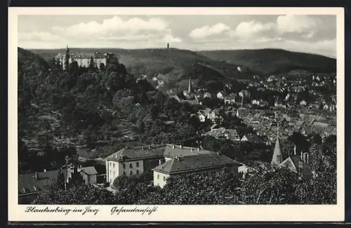 AK Blankenburg im Harz, Gesamtansicht