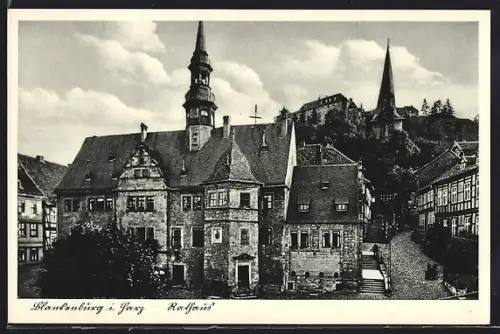 AK Blankenburg i. Harz, Rathaus