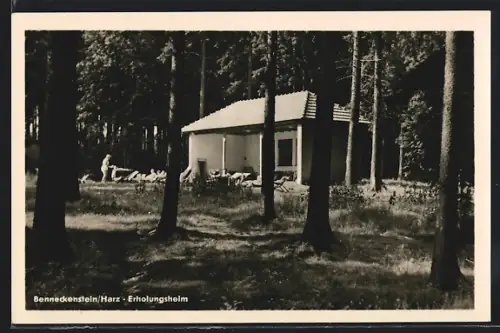 AK Benneckenstein /Harz, Erholungsheim