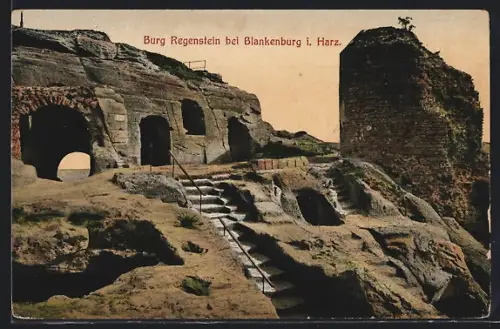 AK Blankenburg i. Harz, Burg Regenstein