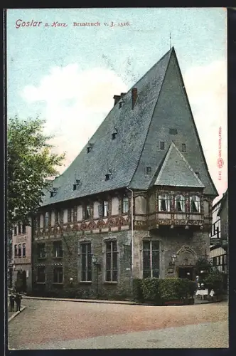 AK Goslar a. Harz, Gebäude Brusttuch von 1526