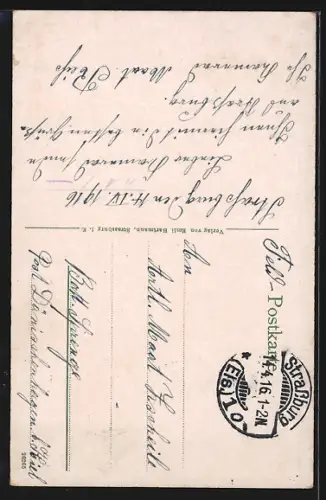 AK Strassburg i. Els., Altes Haus