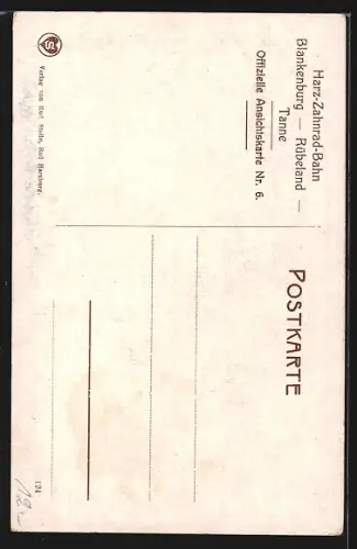 AK Rübeland, Bismarck-Tunnel