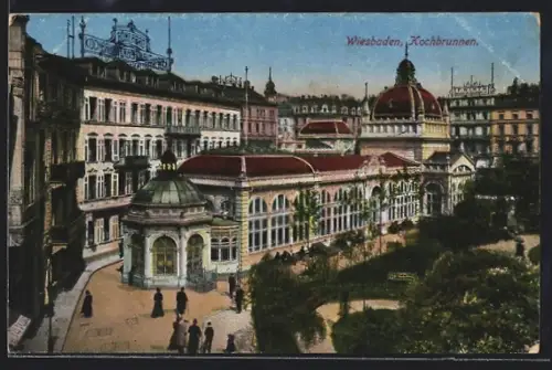 AK Wiesbaden, Kochbrunnen