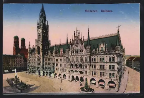 AK München, Rathaus