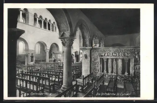 AK Gernrode /Harz, Stiftskirche St. Cyriaci