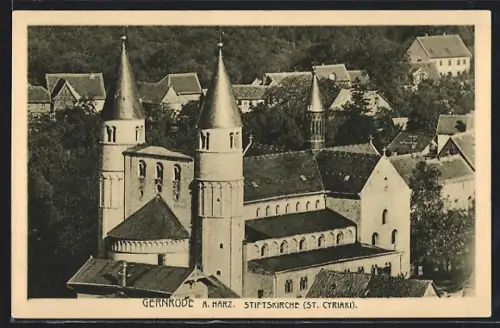 AK Gernrode a. Harz, Stiftskirche St. Cyriaki