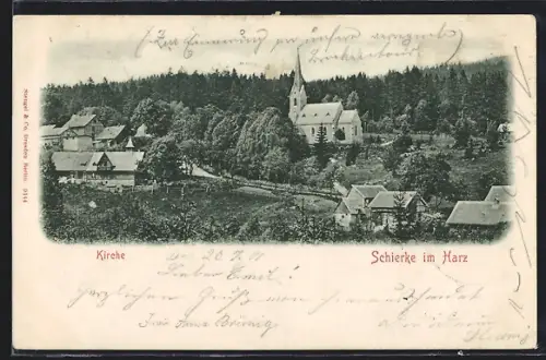 AK Schierke im Harz, Kirche