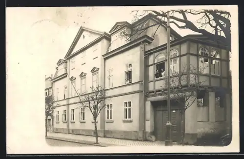 Foto-AK Weimar / Thüringen, Klassizistisches Bürgerhaus