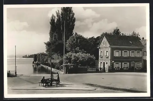 AK Konstanz am Bodensee, Gasthaus Staader Fährhaus, Inh. Franz Falke