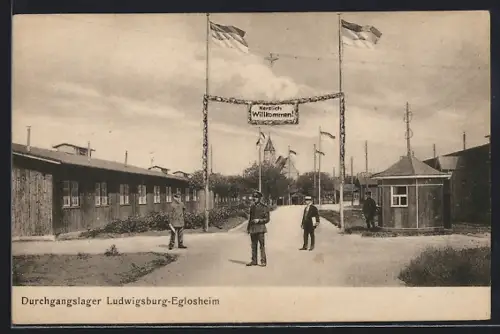 AK Ludwigsburg-Eglosheim, Durchgangslager für Kriegsgefangene