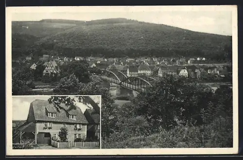 AK Gieselwerder a. Weser, Pension und Logishaus Rivoir