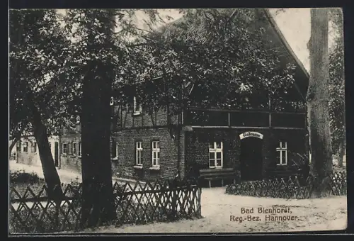AK Bad Blenhorst, Blick zum Badehaus