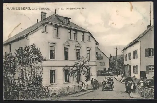 AK Marienberg /Westerwald, Hotel Westerwälder Hof