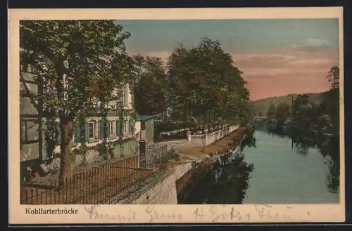 AK Kohlfurterbrücke, Restaurant und Gastwirtschaft Brücker Hof