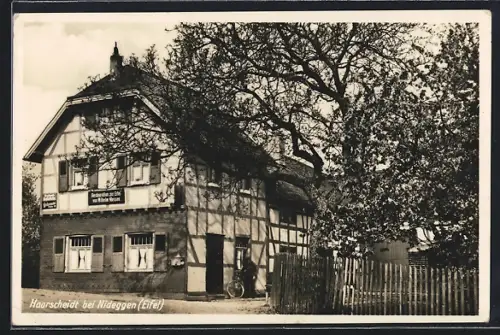 AK Harscheidt / Nideggen, Restaurant und Pension von Joh. Wilh. Niessen