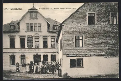 AK Marienberg /Westerwald, Hotel Westwälder Hof