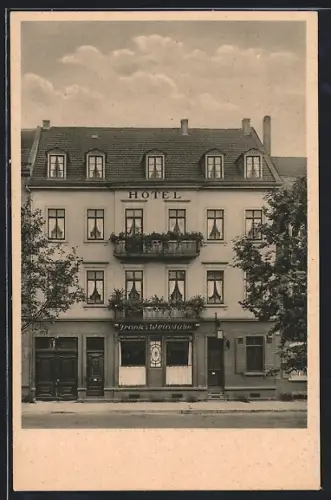 AK Heidelberg / Neckar, Hotel Frank's Weinstube, Bahnhofstrasse 9