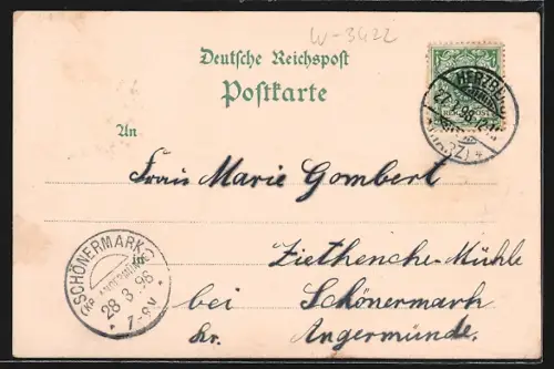 AK Baud Lauterberg /Harz, Hotel z. Krone, Villa Hahne