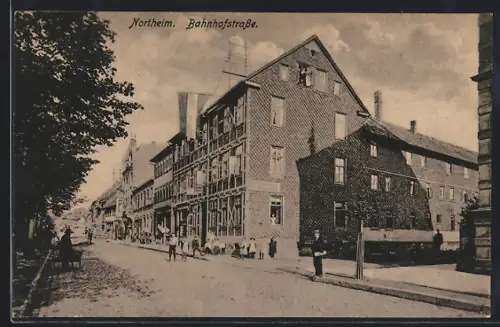 AK Northeim, Blick in die Bahnhofstrasse